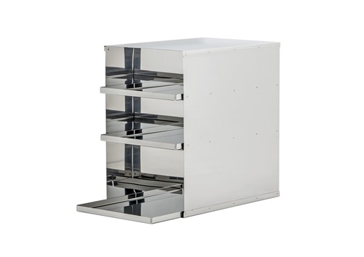 [UN232933] Stainless Steel Rack for 3" Cryoboxes