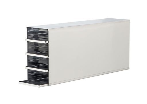 [UT122354] Stainless Steel Rack for Hinged PP Boxes up to 55mm High