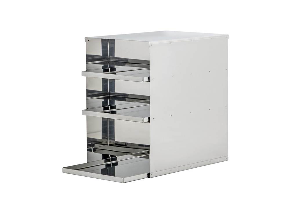 Stainless Steel Rack for 3" Cryoboxes