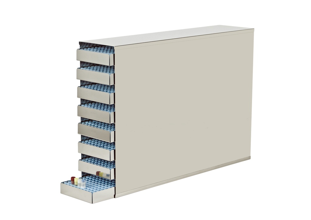 Stainless Steel Rack With 12.5mm PP Dividers